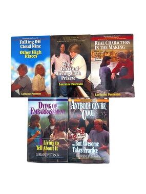 Vintage 80s Teen Devotional Book Lot Lorraine Peterson Christian Youth Bible St